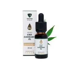 Reines CBD Cannabis-Öl 5% - 20 ml